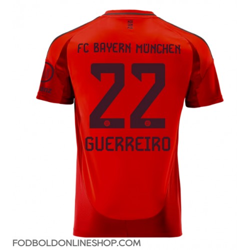 Bayern Munich Raphael Guerreiro #22 Hjemmebanetrøje 2024-25 Kortærmet